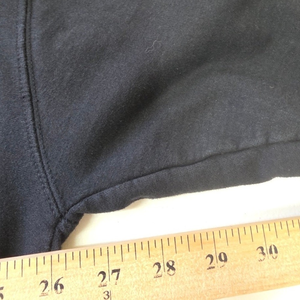Copper Canyon Mens 2XLT Tall Black Crewneck Sweatshirt Cotton Blend Pullover - Picture 4 of 6